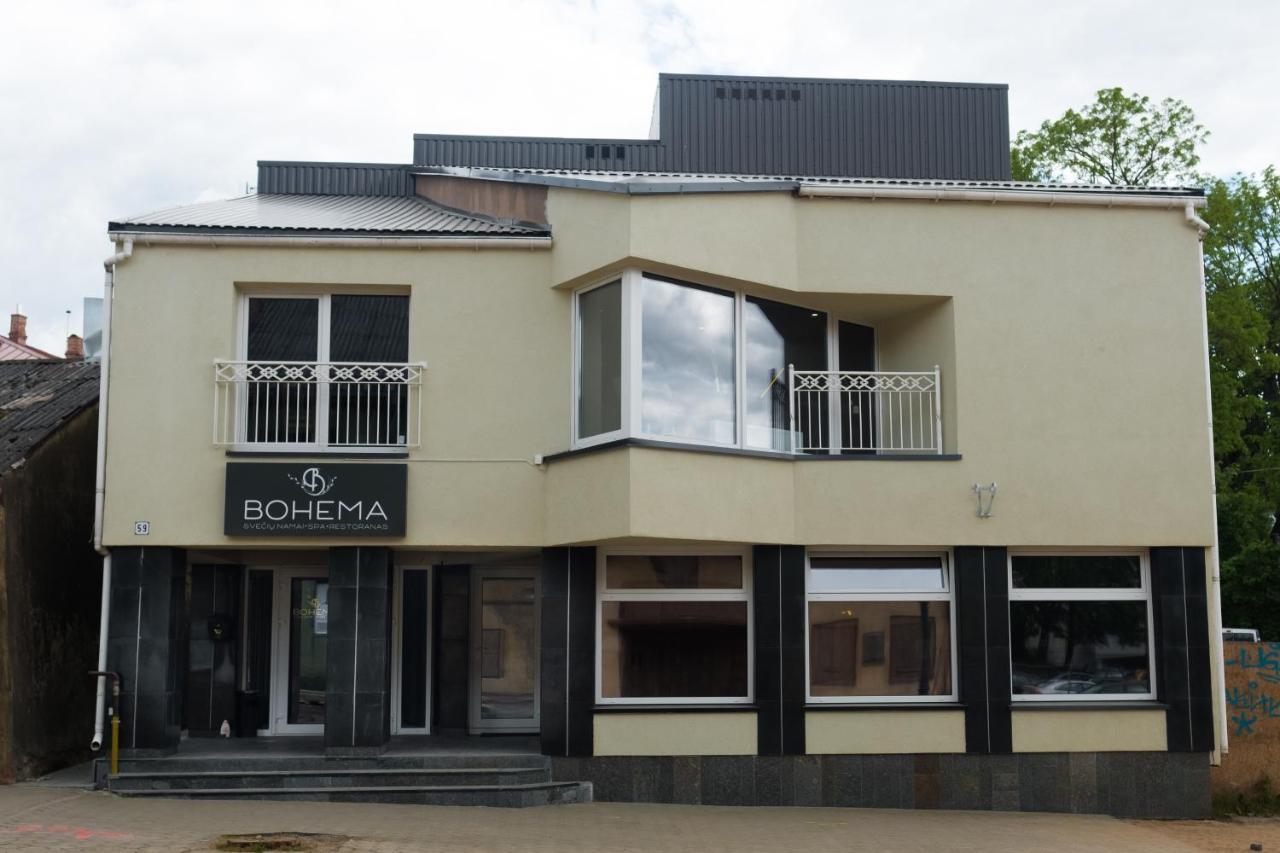 Hotel Bohema Telšiai Exterior foto